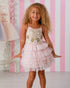 Soft Pink Bijou Dress – Beaded Tulle Party Dress for Girls 12M-14